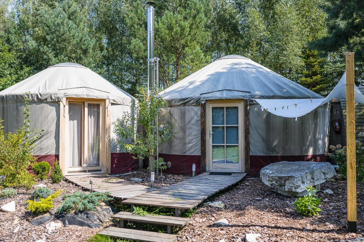 Sokole Ranczo Villa Biskupice Kocurów Exteriör bild